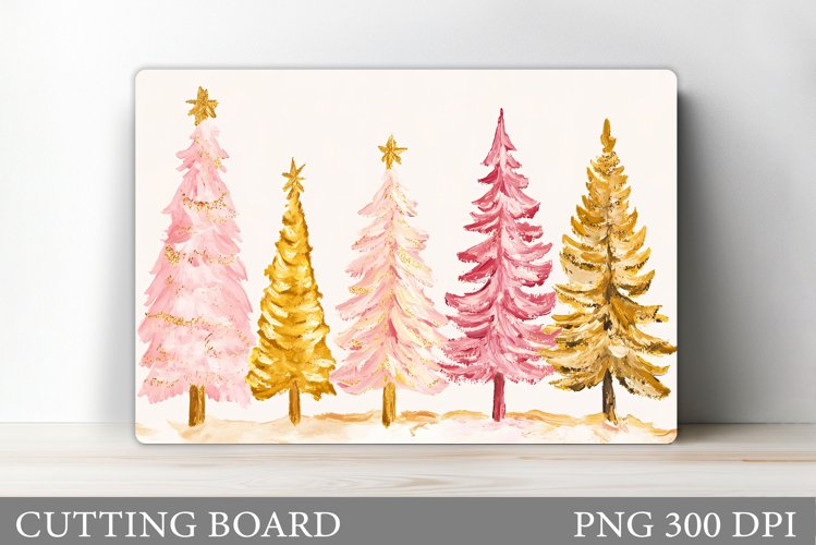 Christmas Tree Cutting Board. Christmas Tree Sublimation