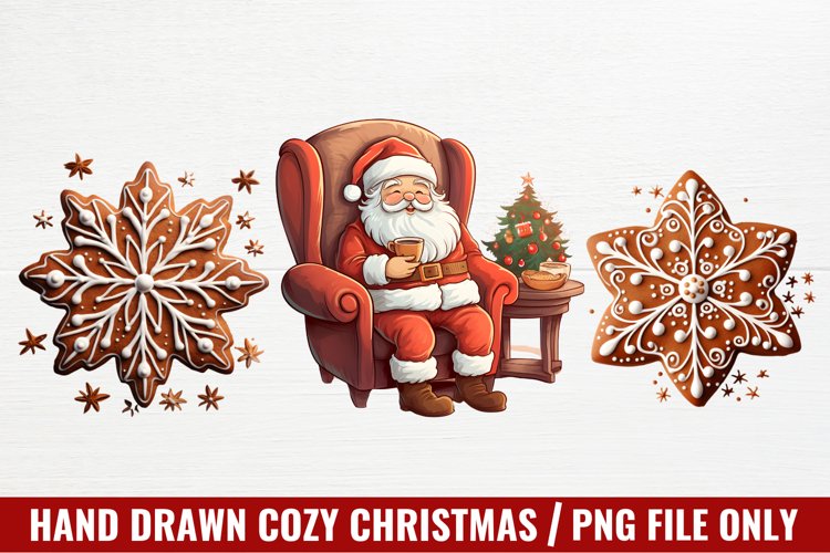 Christmas Watercolor Clipart Image 7