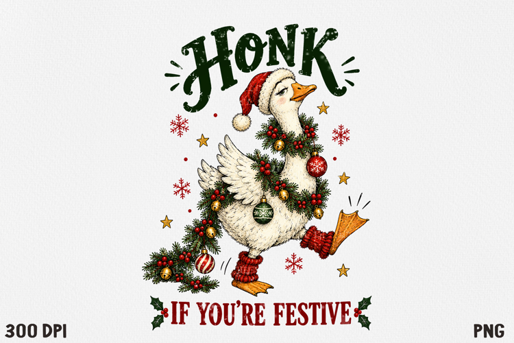 Christmas Clipart PNG, Festive Holiday Illustration.