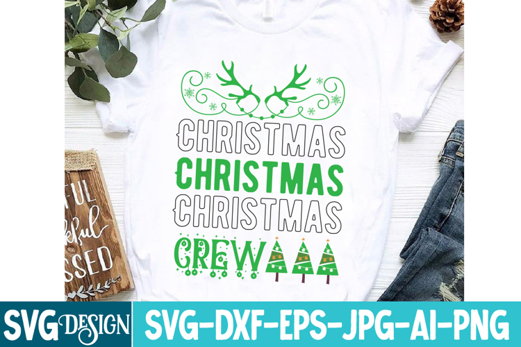 Christmas Crew Svg Design,Christmas Crew,Christmas svg