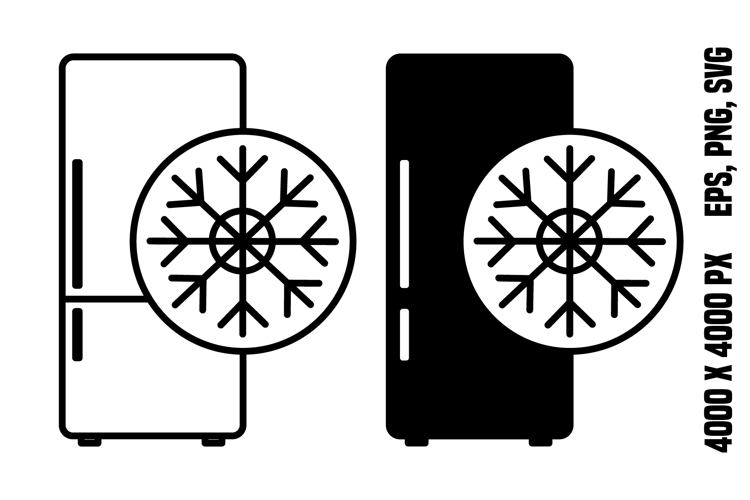 Refrigerator Clipart Image 13