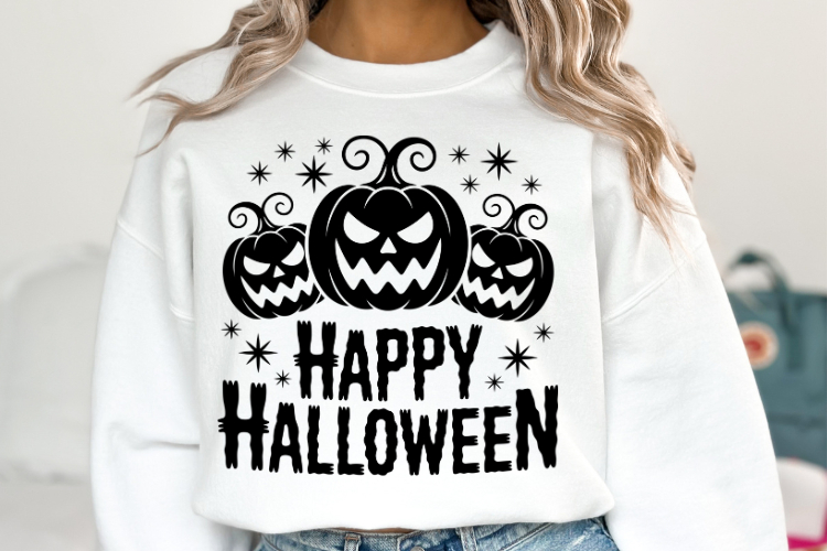 Happy Halloween Svg | Halloween Svg | Shirt Svg example image 1