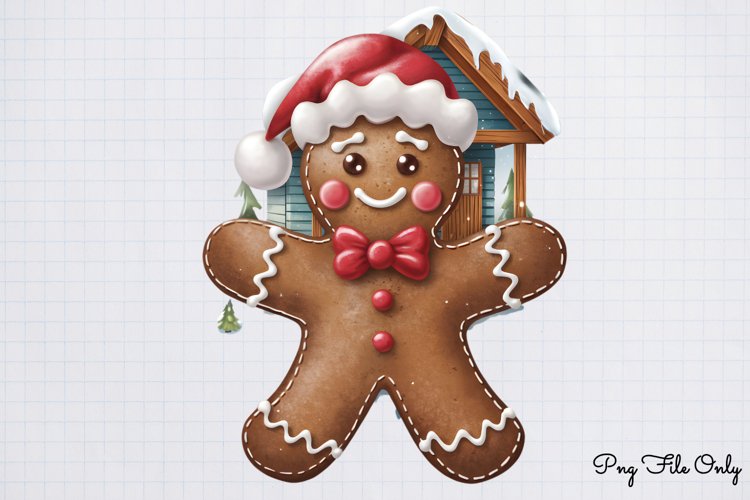 Gingerbread Clipart Image 10