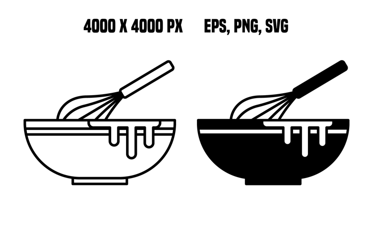 Mixing Bowl Icons