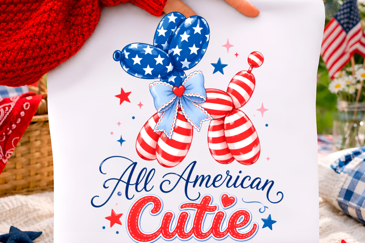 4th of July PNG t-shirt design PNG