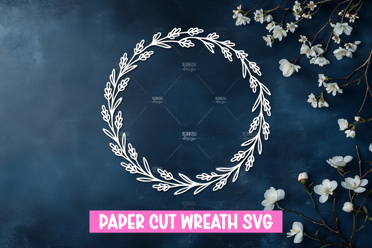 Floral Wreath Svg Image 16