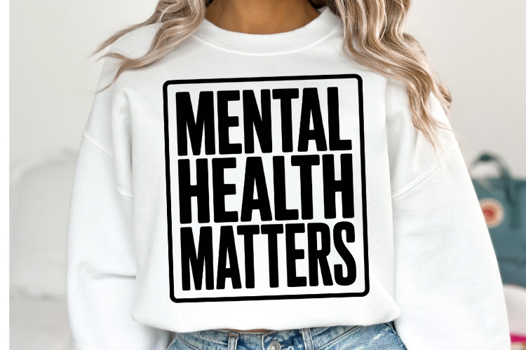 Mental Health Matters Svg Design | Svg Cut Files | Shirt Svg