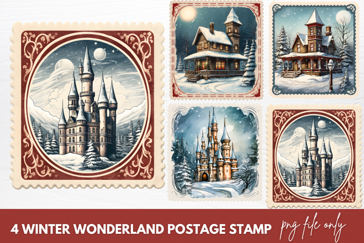 Postage Stamp Clipart Image 10