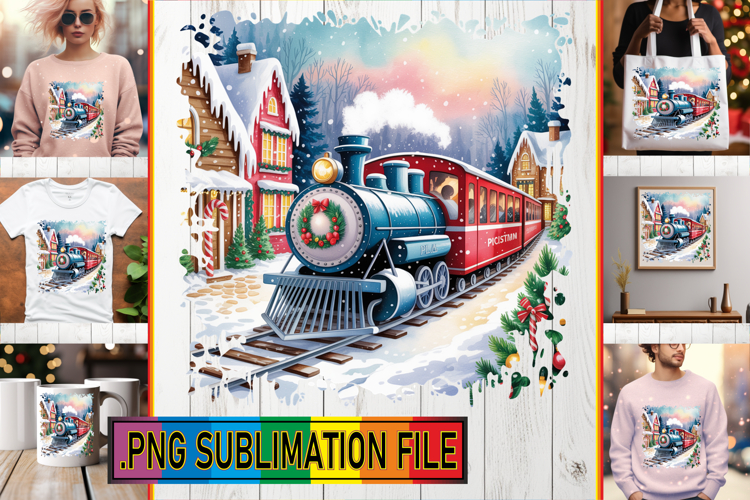 Sweet TOTE BAG Ideas PNG, Christmas