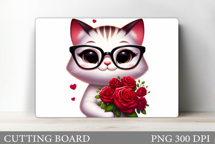 Cute Cat Cutting Board. Cat Kitchen Cutting Board Design