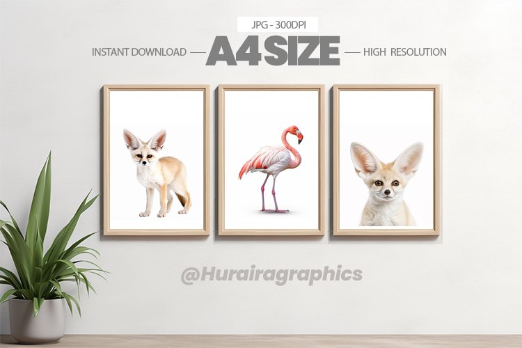 Animal Wall Art - 03 Variations