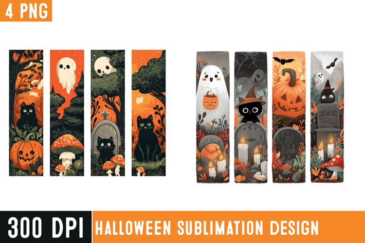 Halloween Sublimation Design,4 Halloween t-Shirt Design