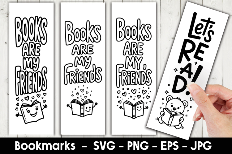 Reading Time Bookmark Sublimation