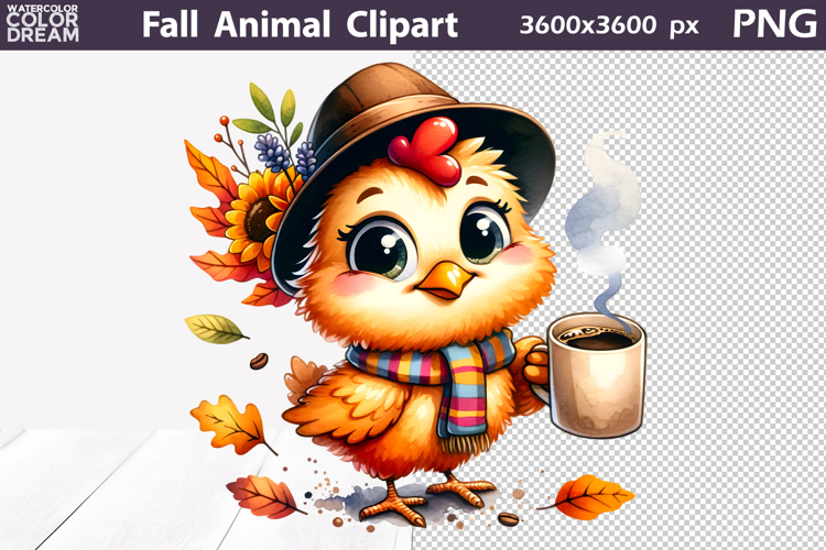 Fall Animals Clipart Image 20