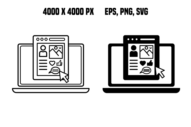Social Media Clipart Image 2