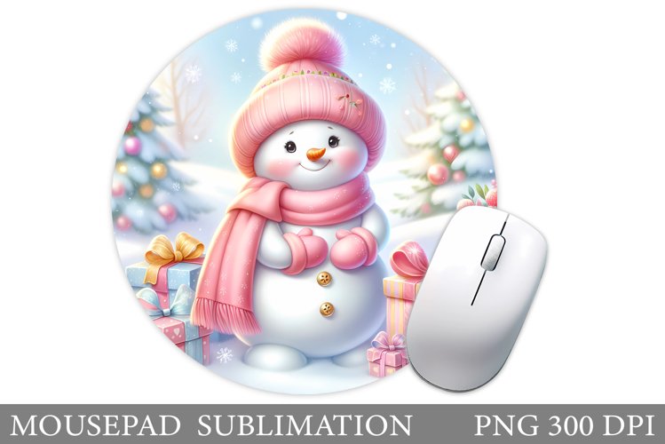 Cute Snowman Clipart Image 14