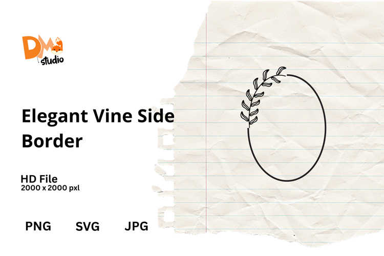 Leaf Outline Clipart Image 3
