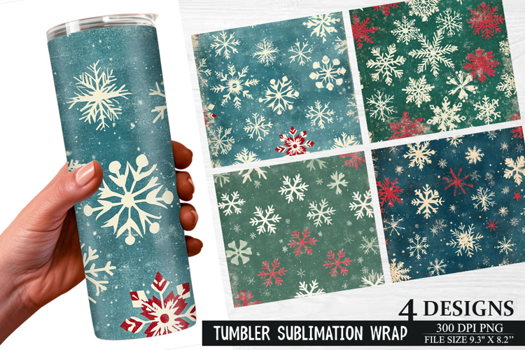 Christmas Tumbler Wrap Image 14