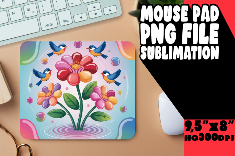 SWEET desk MAT Sublimation Ideas, Birds
