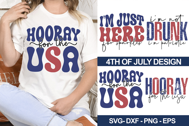 4th Of July T-shirt Design - 4th Of July Design
