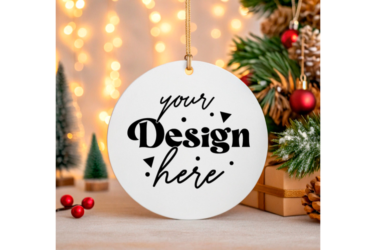 Christmas Ball Ornament Clipart Image 24