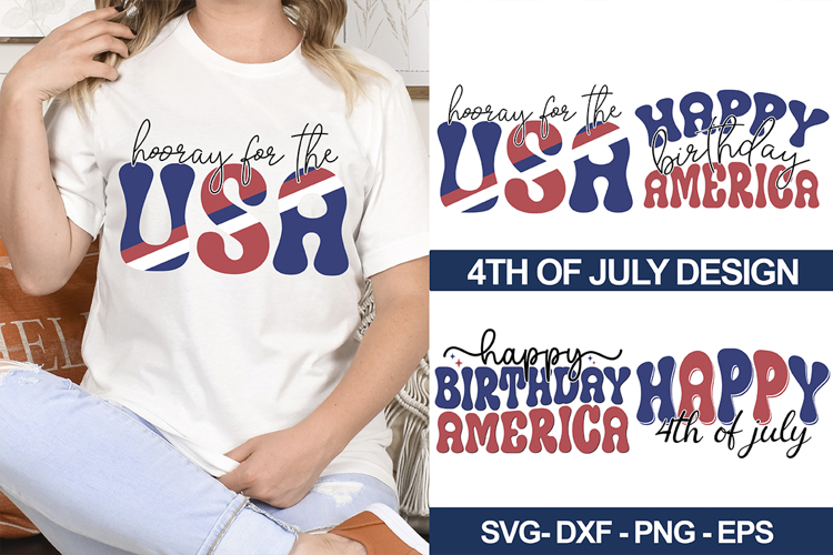 4th Of July T-shirt Design - 4th Of July Design