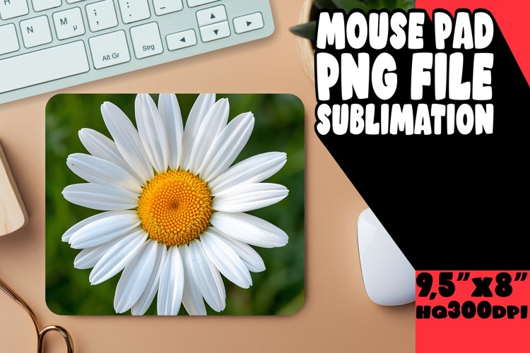 Springtime Blossoms 3D Mouse Pad example image 1