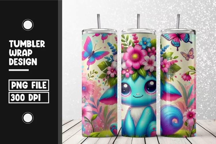 Cute animal Tumbler Wrap | Sublimation | Tumblers