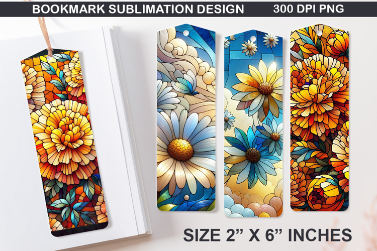 Summer Bookmarks Sublimation - 4 Bookmark Design