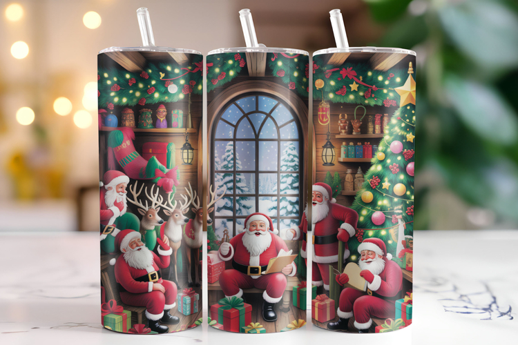 Christmas Tumbler Wrap Image 13