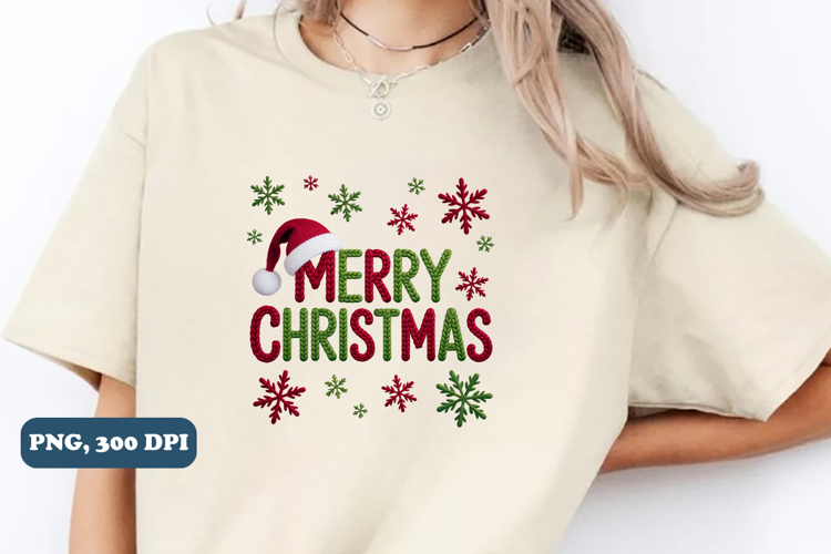 Merry Christmas Png Crochet Yarn Png Sublimation