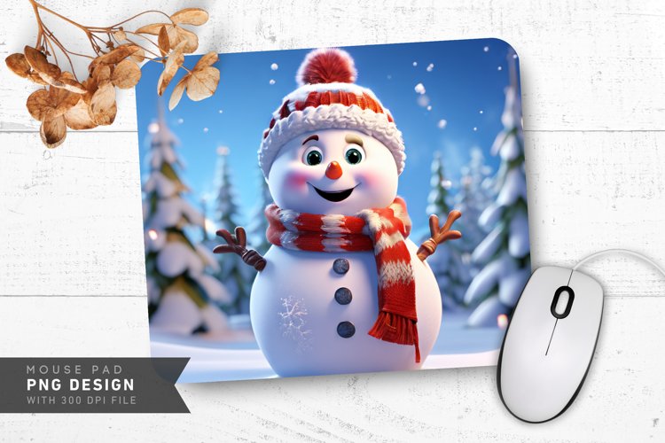 Snowman Clipart Image 24