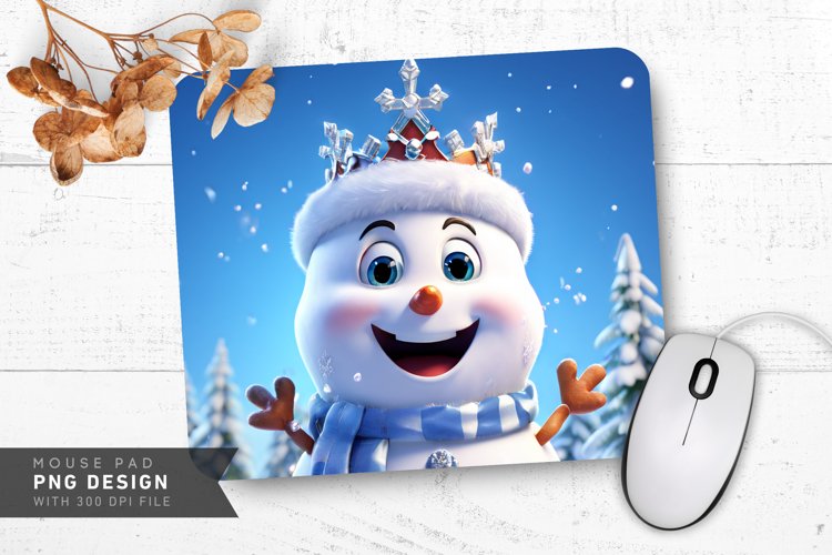Snowman Clipart Image 24