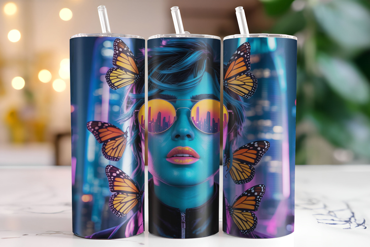 Girl Tumbler Wrap | Sublimation | Tumblers