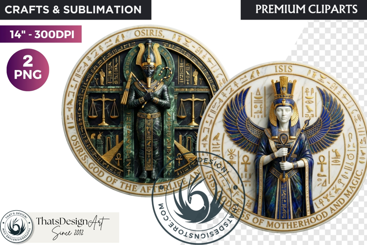 Ancient Egyptian Gods Pantheon Mythology Graphics cliparts