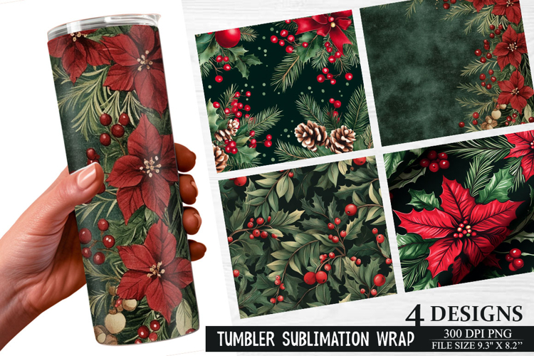Christmas Tumbler Wrap Image 7
