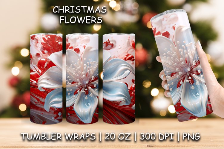 Christmas Tumbler Wrap Image 5