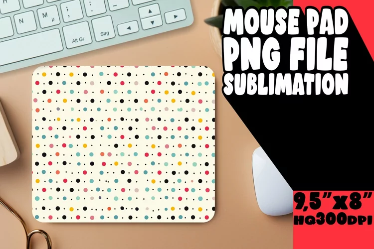 Artistic Sublimation Mouse Mat