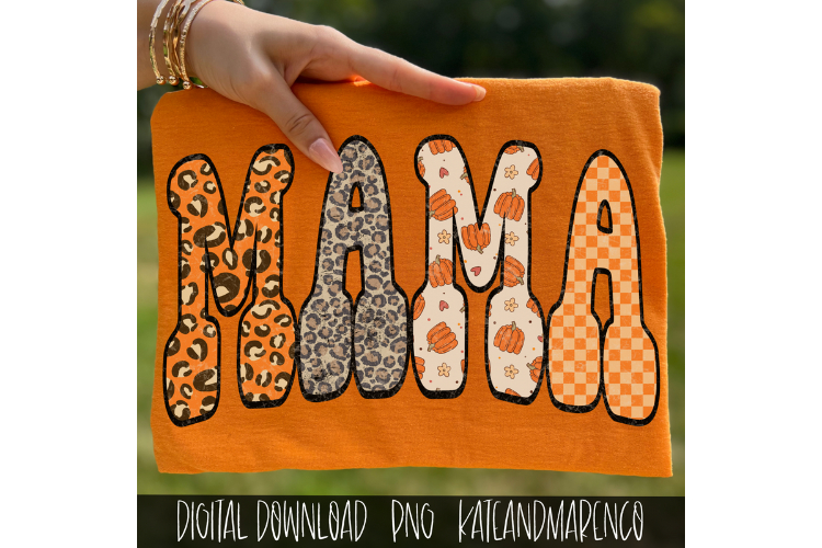 Fall Mama PNG | Mom Halloween PNG | Mom Fall PNG