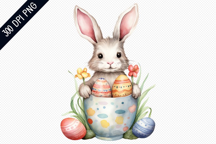 Easter Bunny Sublimation - Bunny Sublimation Design