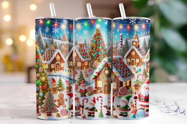 Christmas Tumbler Wrap Image 13