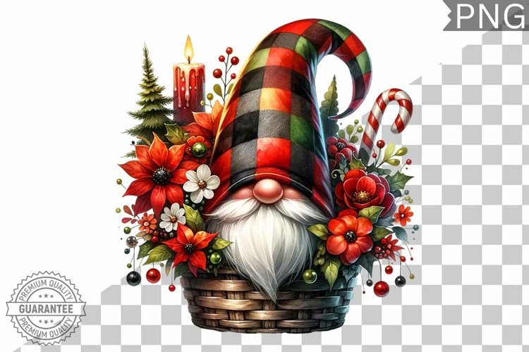 Christmas Gnome Clipart