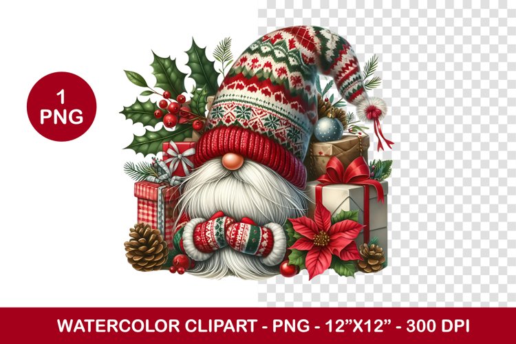 Christmas Gnome Clipart Image 18