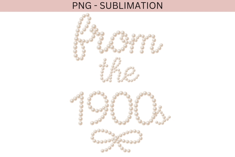 1900s png design for T-shirts