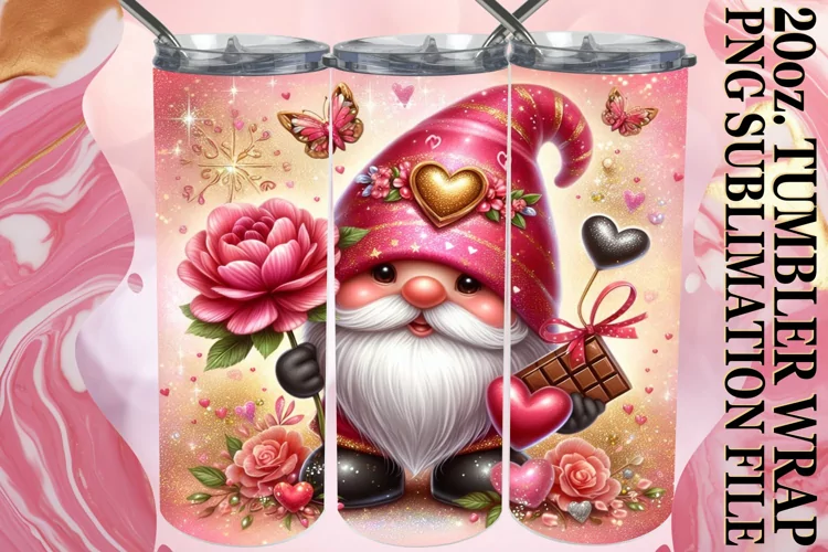 Love Gnomes Sublimation Wrap