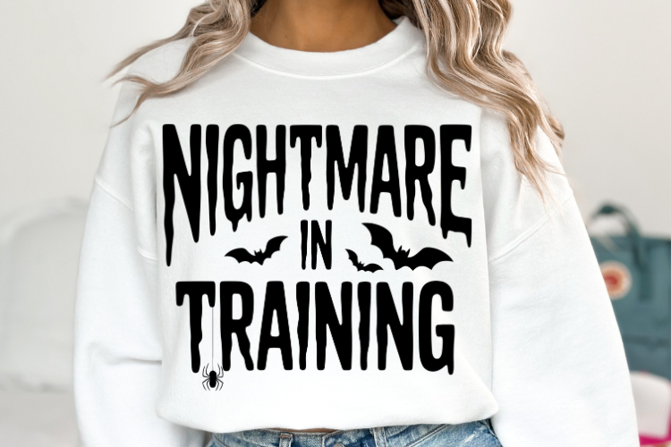Nightmare in Training Svg | Halloween Svg | Shirt Svg