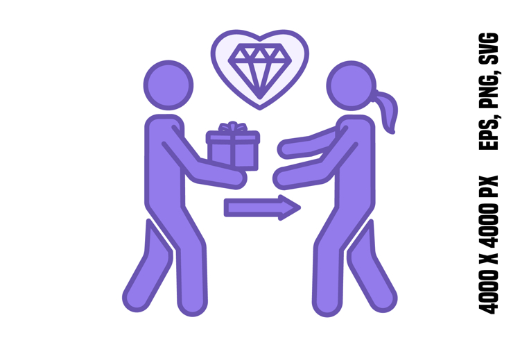 Colored Appreciate Icon