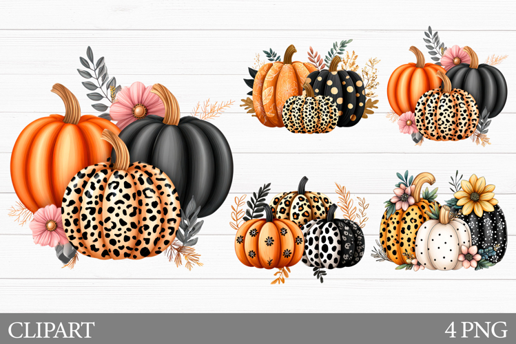 Pumpkin Clipart. Pumpkin Sublimation