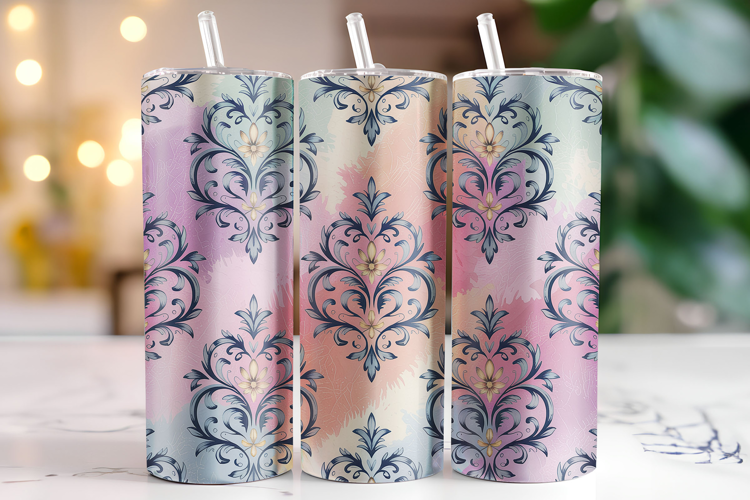 Flowers Tumbler Wrap | Sublimation | Tumblers