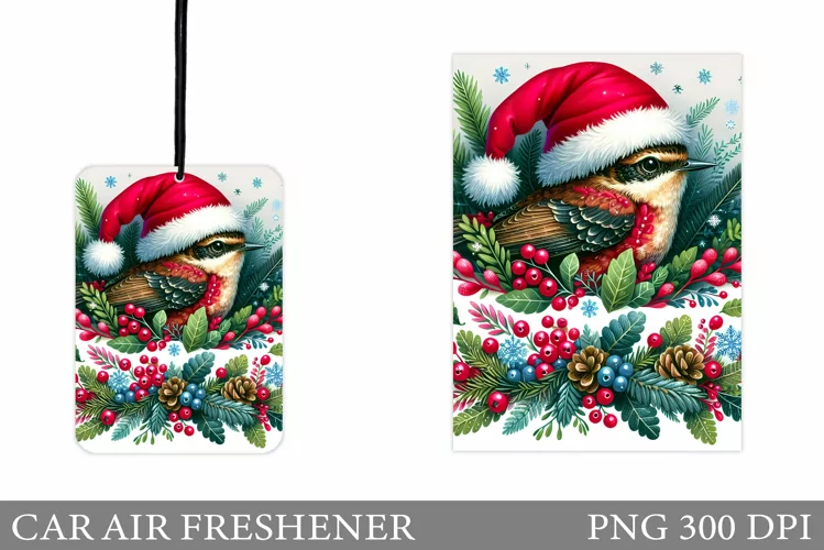 Cute Bird Car Air Freshener. Christmas Car Air Freshener